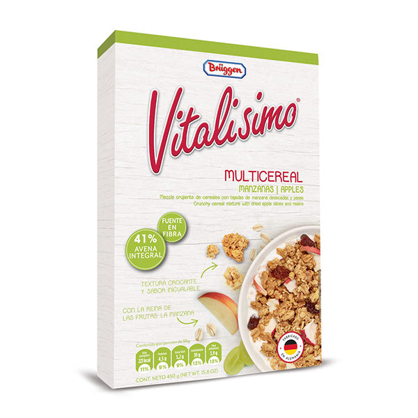 Vitalisimo Cereal Frío Manzana 450 Gr
