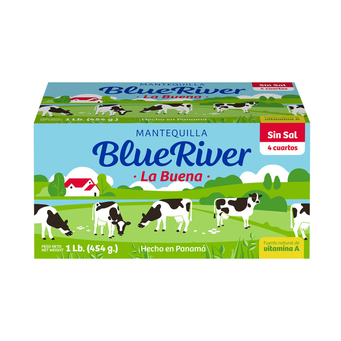 Blue River Mantequilla Sin Sal 1 lb