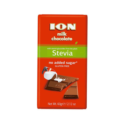ION Chocolate de Leche Endulzado con Stevia 60 g