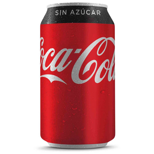Coca Cola Zero de Lata 355 ml