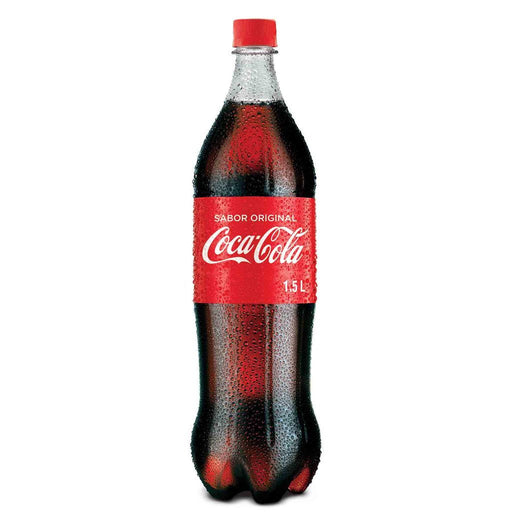 Coca Cola 1, 5 litros PET.