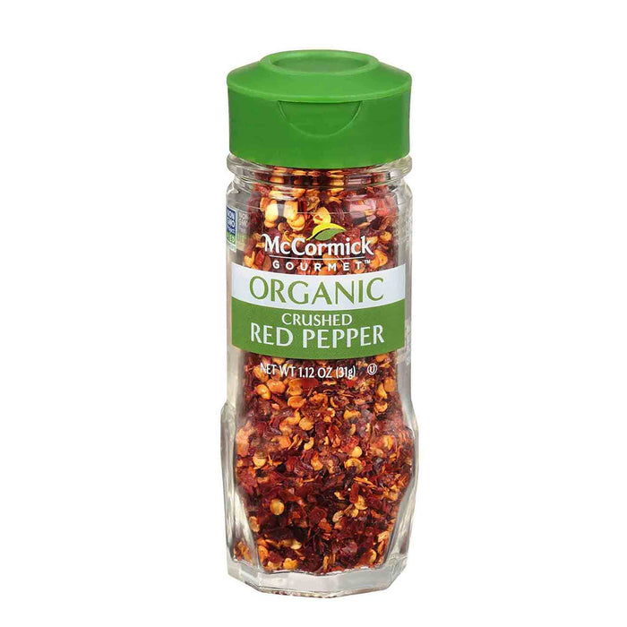 McCormick gourmet  Organic Red Pepper Crushed 2.12 onzas