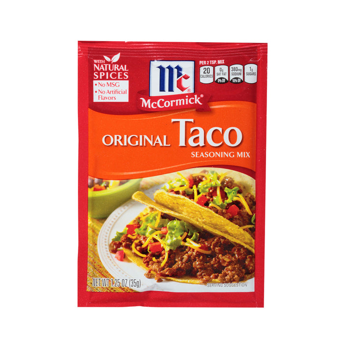 McCormick Taco Seasoning 1.25 onzas